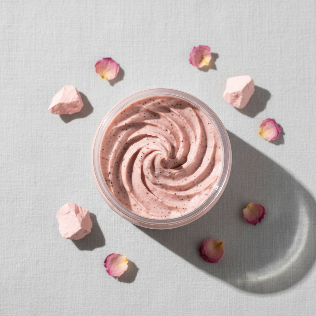 Pink Clay & Pumice Facial Scrub