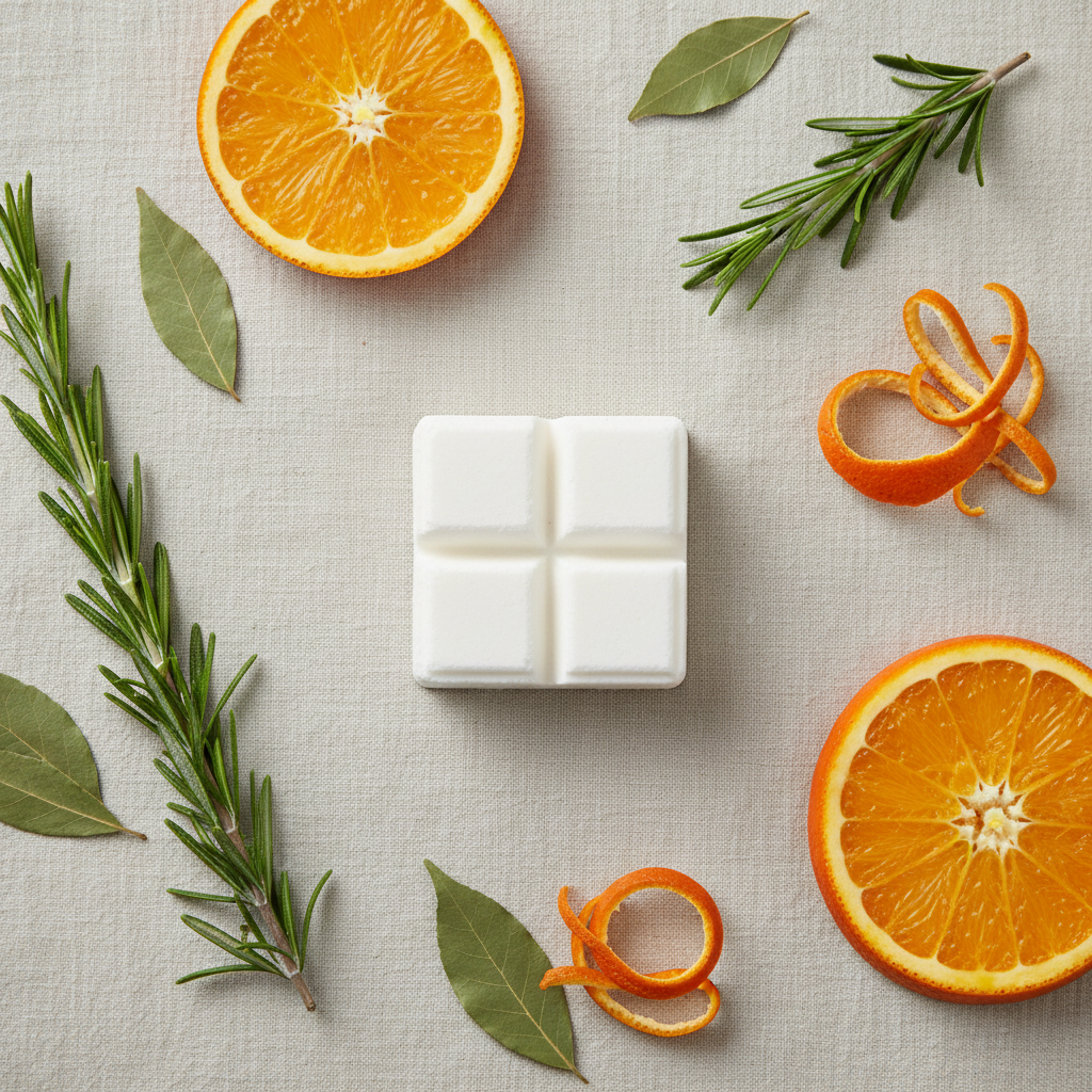 Shower Steamer — Sweet Orange, Rosemary & Camphor