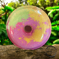 Rainbow Sherbet Donut Bath Bomb