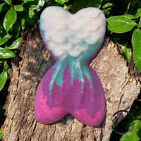 Snow Fairies Mermaid Tail Bath Bomb