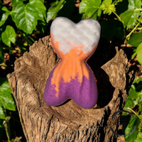 Honey Lavender Mermaid Tail Bath Bomb