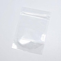 Resealable Stand-Up Clear Pouches  Pack of 50 - Small