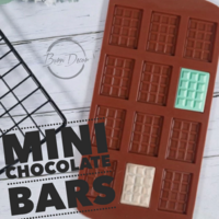 Mini Chocolate Bar Silicone Mould