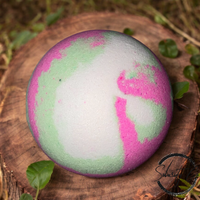 Watermelon Lollipop Small Round Bath Bomb