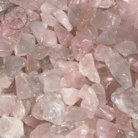 Rose Quartz Crystal Chips 50g