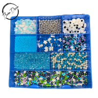 Blue Sprinkle Bento Bath Bomb Decorating Box