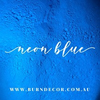 Neon Blue Colour Pigment Powder