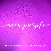 Neon Purple Colour Pigment Powder - 1KG BULK