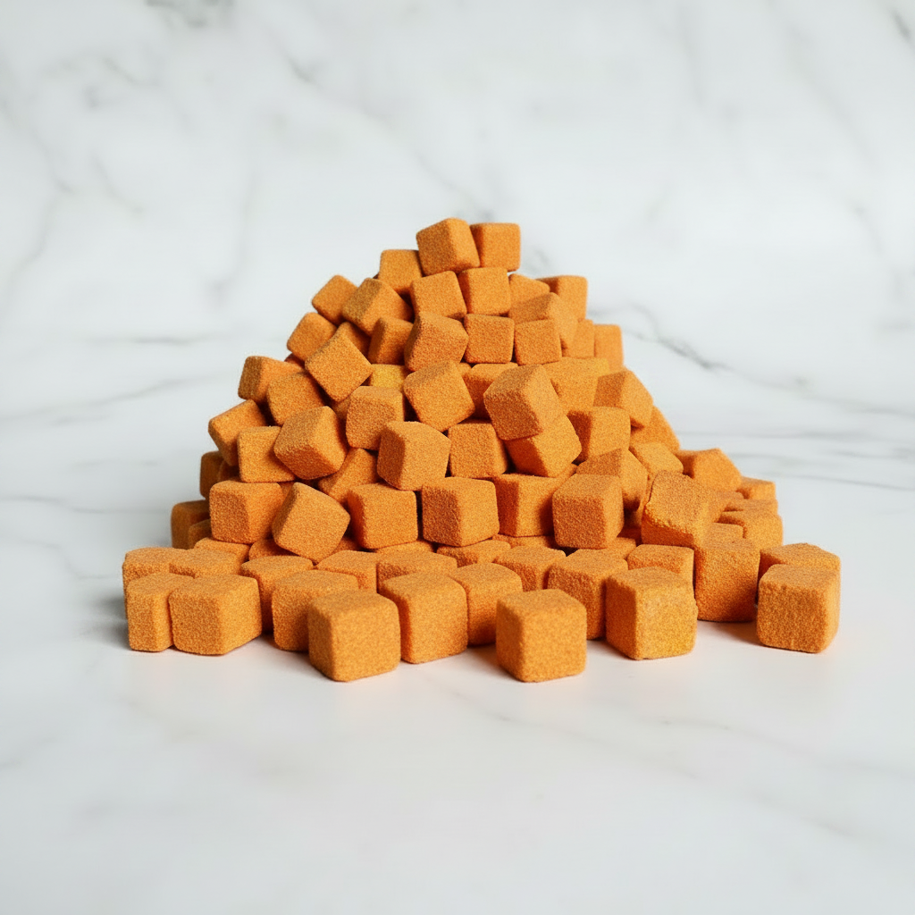 All-orange bath-bomb embeds