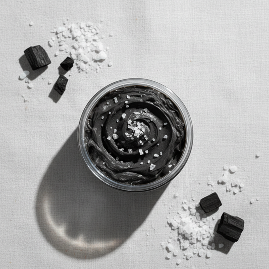 Charcoal & Sea Salt Facial Scrub