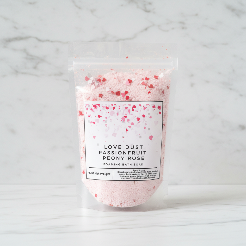 Love Dust Passionfruit Peony Rose bath soak