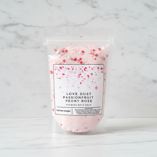Love Dust Passionfruit Peony Rose bath soak
