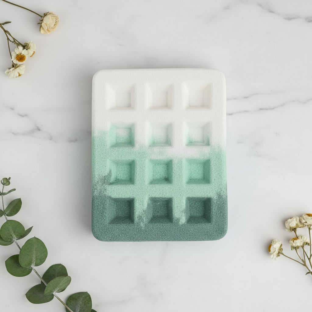 Waffle Bath Bomb Flat Lay Large – Solarity Co